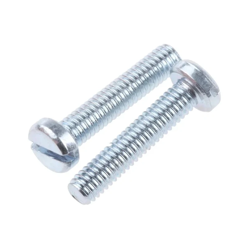 RS PRO Slot Cheese Steel Machine Screw 12 mm M3 546-6124