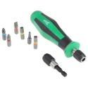 RS PRO Hex Screwdriver Bit Set, 32 Pieces, Stainless Steel, 25mm Length, 1/4 inch Hex Drive 125-0441
