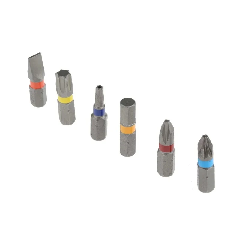 RS PRO Hex Screwdriver Bit Set, 32 Pieces, Stainless Steel, 25mm Length, 1/4 inch Hex Drive 125-0441