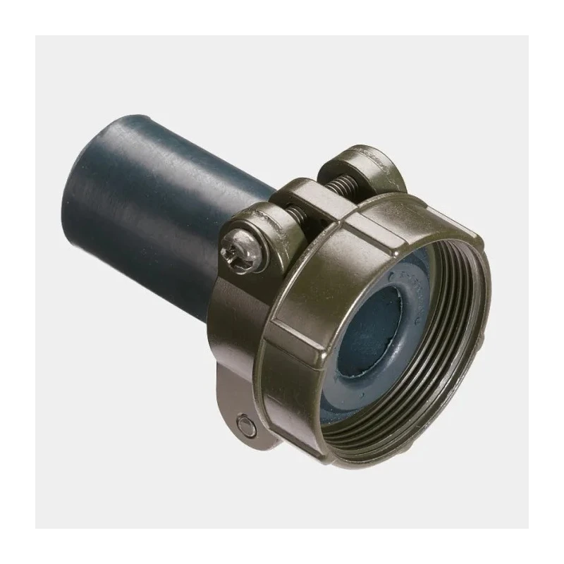JAE Black Cable Clamp, Screw Fixing Method, 15.9 mm Max Bundle Diameter, Length 68.8 mm, Width 31.8 mm N/MS3057-10A