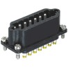 HARTING Heavy Duty Power Connector Insert Female, 10A Current Rating, 14 Contacts, 50V Panel Mount STAF Series 09700142614