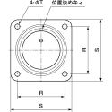 JAE MIL Spec Circular Connector Copper Alloy Straight 17 Way Box Mount, Female Black Shell, Male Contacts N/MS3102A20-29P