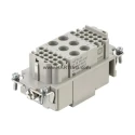 HARTING Heavy Duty Power Connector Insert Han K Series Female 40A 43 Contacts 09380423101