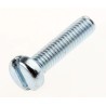 RS PRO Steel Bright Zinc Plated Slot Cheese Head Machine Screw M3 Thread 12 mm Length 546-6174