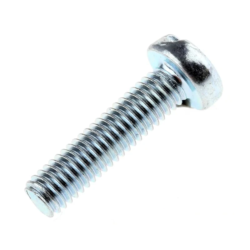 RS PRO Steel Bright Zinc Plated Slot Cheese Head Machine Screw M3 Thread 12 mm Length 546-6174