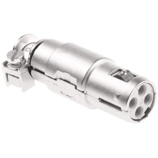 HARTING Heavy Duty Power Connector Insert, 10A, Han-Modular Series Female, 4 Contacts 09150043113
