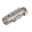 HARTING Heavy Duty Power Connector Insert, 10A, Han-Modular Series Female, 4 Contacts 09150043113