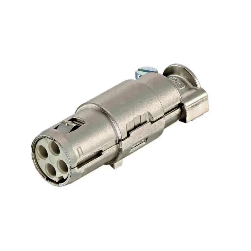 HARTING Heavy Duty Power Connector Insert, 10A, Han-Modular Series Female, 4 Contacts 09150043113