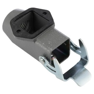 HARTING Han A Range Heavy Duty Power Connector Housing Die Cast Zinc Body IP65 Top Cable Entry M20 Thread Size 19200031250