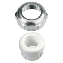 HARTING Cable Gland Han-Compact Series Thread Size M25 x 1.5 1 Way Metal Accessory for Heavy Duty Power Connector 19120005057