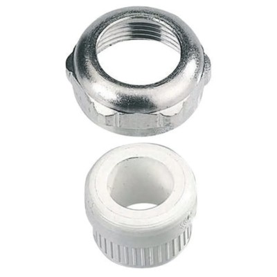 HARTING Cable Gland Han-Compact Series Thread Size M25 x 1.5 1 Way Metal Accessory for Heavy Duty Power Connector 19120005057