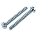 RS PRO Slot Cheese Steel Machine Screw 25 mm M3 546-6203