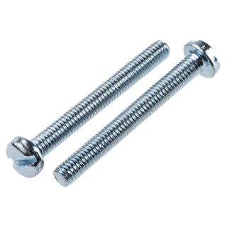 RS PRO Slot Cheese Steel Machine Screw 25 mm M3 546-6203