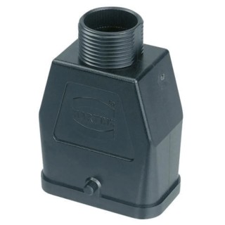 HARTING Han Q Range Heavy Duty Power Connector Hood Bulkhead Mount Thermoplastic Metal IP65 1 Lever 09120080427