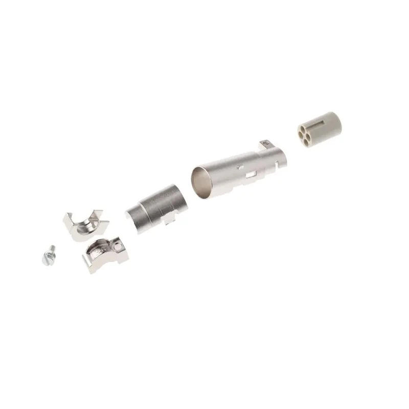 HARTING Heavy Duty Power Connector Insert 10A 50V Han-Modular Series Male 4 Contacts 09150043013