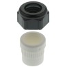 HARTING HAN Series White Plastic Cable Gland M25 Thread, 14 mm Min., 17 mm Max., IP68 19120005158