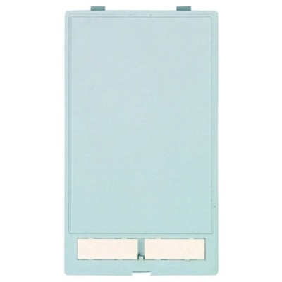 HARTING Blind Plate Accessory for Heavy Duty Power Connectors HAN Port Series 10B Grey Die Cast Zinc 39500000890