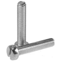 RS PRO Steel Slotted Cheese Head Machine Screw M5 Thread 25 mm Length Nickel Finish 546-6348