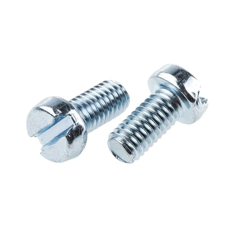 RS PRO Slot Cheese Steel Machine Screw M6 Thread 12 mm Length Passivated Zinc Plated 546-6360