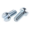 RS PRO Slot Cheese Steel Machine Screw M6 Thread 12 mm Length Passivated Zinc Plated 546-6360