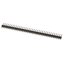 HARWIN M20 Series Straight Through Hole Pin Header, 36 Contacts, 2.54 mm Pitch, 1 Row, Unshrouded M20-9773646