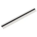 HARWIN M20 Series Straight Through Hole Pin Header, 36 Contacts, 2.54 mm Pitch, 1 Row, Unshrouded M20-9993645