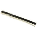 HARWIN M20 Series Straight Through Hole Pin Header 72 Contacts 2.54 mm Pitch 2 Row Unshrouded M20-9983645