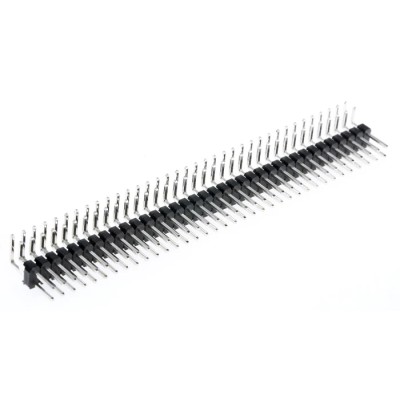 HARWIN M20 Series Right Angle Through Hole Pin Header, 72 Contacts, 2.54 mm Pitch, 2 Row, Unshrouded M20-99536-46