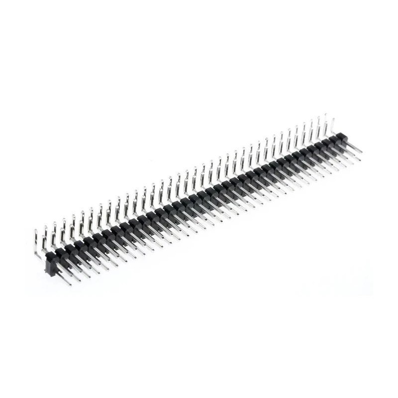 HARWIN M20 Series Right Angle Through Hole Pin Header, 72 Contacts, 2.54 mm Pitch, 2 Row, Unshrouded M20-99536-46