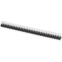 HARWIN M20 Series Straight Through Hole Pin Header, 72 Contacts, 2.54 mm Pitch, 2 Row, Unshrouded M20 9763646