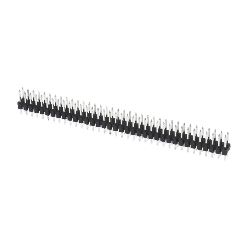 HARWIN M20 Series Straight Through Hole Pin Header, 72 Contacts, 2.54 mm Pitch, 2 Row, Unshrouded M20 9763646