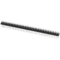 HARWIN M20 Series Straight Through Hole Pin Header, 72 Contacts, 2.54 mm Pitch, 2 Row, Unshrouded M20 9763646