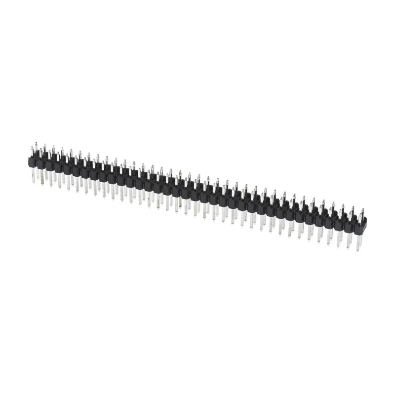 HARWIN M20 Series Straight Through Hole Pin Header, 72 Contacts, 2.54 mm Pitch, 2 Row, Unshrouded M20 9763646