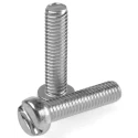 RS PRO Slot Cheese Steel Machine Screw 25 mm M6 546-6398