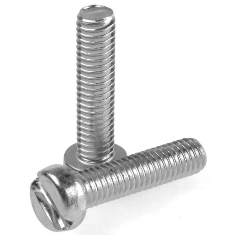 RS PRO Slot Cheese Steel Machine Screw 25 mm M6 546-6398