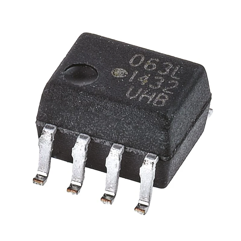 Broadcom DC Input 2-Channel Transistor Output Optocoupler Surface Mount 8-Pin SOIC HCPL-063L-000E