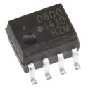 Broadcom DC Input Optocoupler, Through Hole, 8-Pin SOIC HCPL-0600-000E