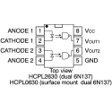 Broadcom DC Input Optocoupler, Through Hole, 8-Pin SOIC HCPL-0600-000E
