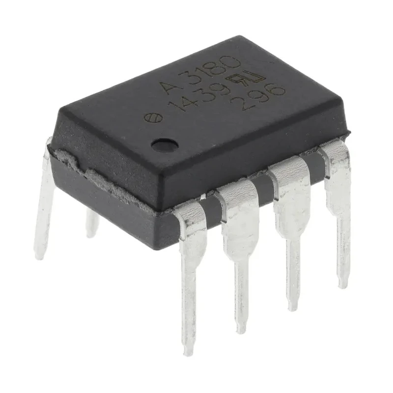 Broadcom DC Input Optocoupler Through Hole 8-Pin DIP HCPL-3180-000E
