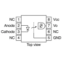 Broadcom DC Input Optocoupler Surface Mount 8-Pin SOIC HCPL-0201-000E