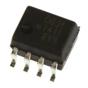 Broadcom DC Input 2-Channel Transistor Output Surface Mount Optocoupler SOIC 8-Pin HCPL-0631-000E