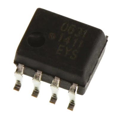 Broadcom DC Input 2-Channel Transistor Output Surface Mount 8-Pin SOIC Optocoupler HCPL-0631-000E