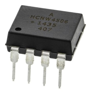 Broadcom DC Input Optocoupler Through Hole 8-Pin PDIP HCNW4506-000E