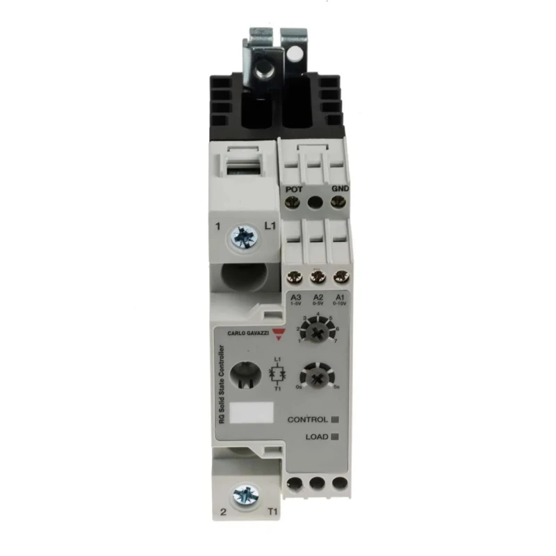 Carlo Gavazzi DIN Rail Power Controller Solid State AC 250V Analogue RGC1P