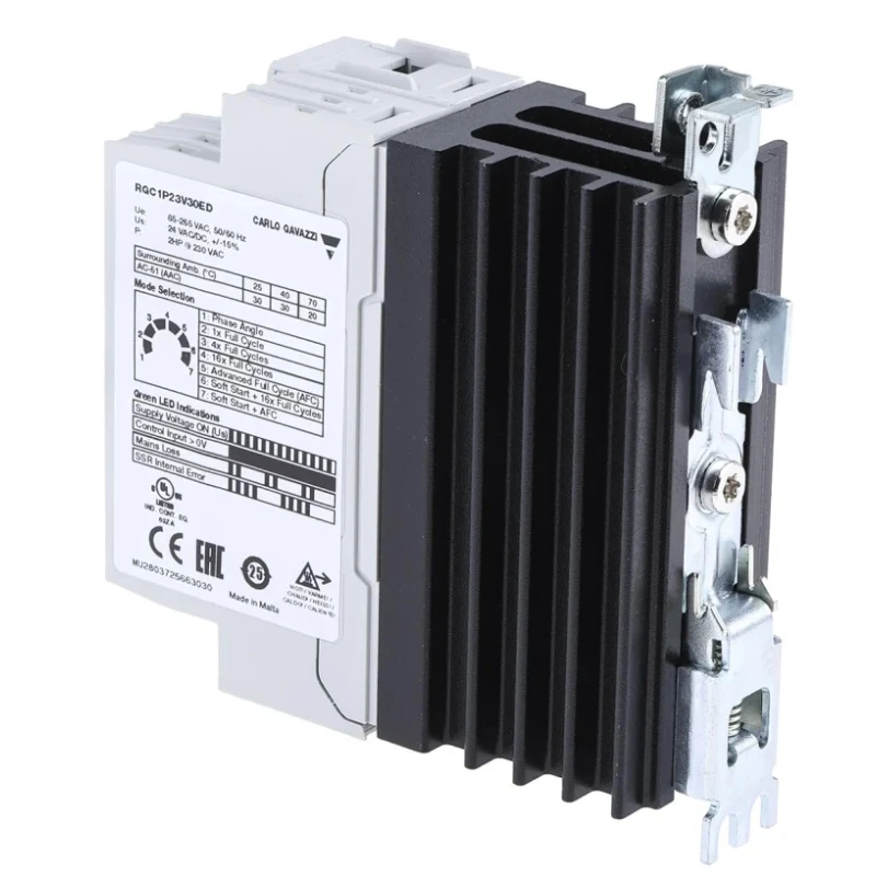 Carlo Gavazzi RGC1P Analogue DIN Rail Panel Power Controller AC 250V 63A 35.8mm x 70mm 