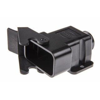 HARTING Dust Protection Cover Connector Housing Surface Mount 4+2E Poles 600V 40A 09120080901