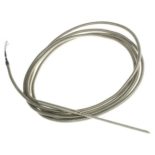 Correge PT100 RTD Sensor 6 mm Diameter, 300 mm Length, 6 Wire, Class B, 250 °C Max PT100 
