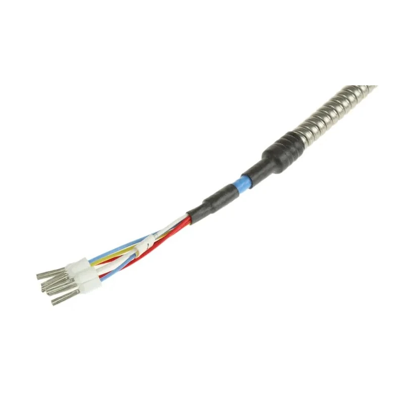 Correge PT100 RTD Sensor 6 mm Diameter, 300 mm Length, 6 Wire, Class B, 250 °C Max PT100 