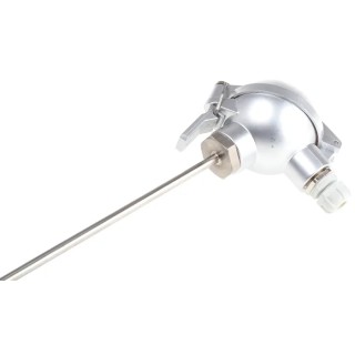 RS PRO PT100 RTD Sensor 8 mm Diameter, 350 mm Long, 3 Wire, Class B Accuracy, 250°C Maximum Temperature PT100