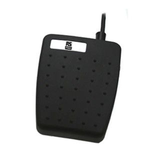 RS PRO Light Duty Momentary Foot Switch SPCO Thermoplastic Housing 6A Contact Current 250 V AC 125-0872